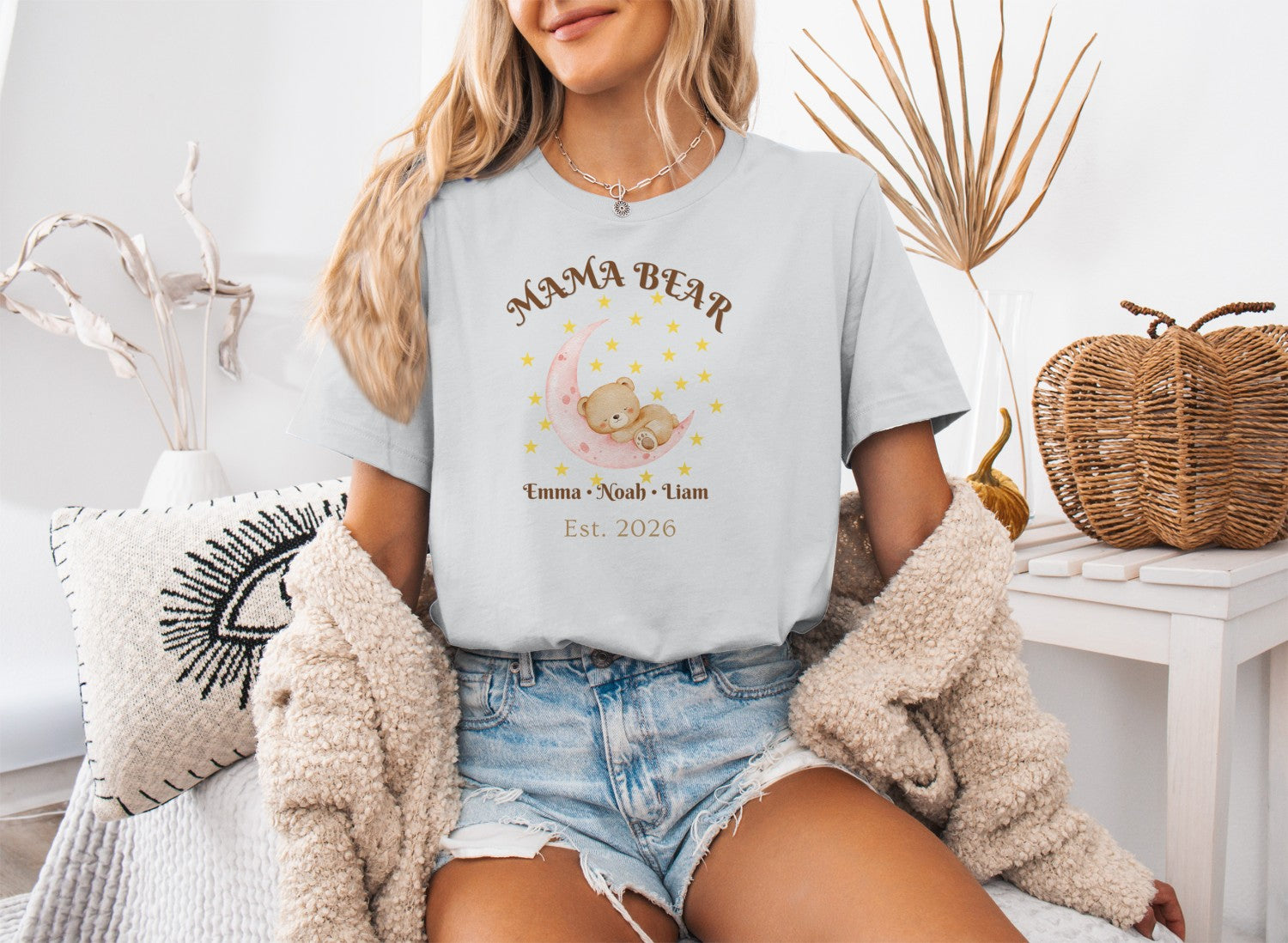 mama shirt mama bear shirt mom shirt gift for mom mothers day gift personalized mom custom mom gift new mom gift first time mom mama est 2026 mom life shirt family shirt gift for her