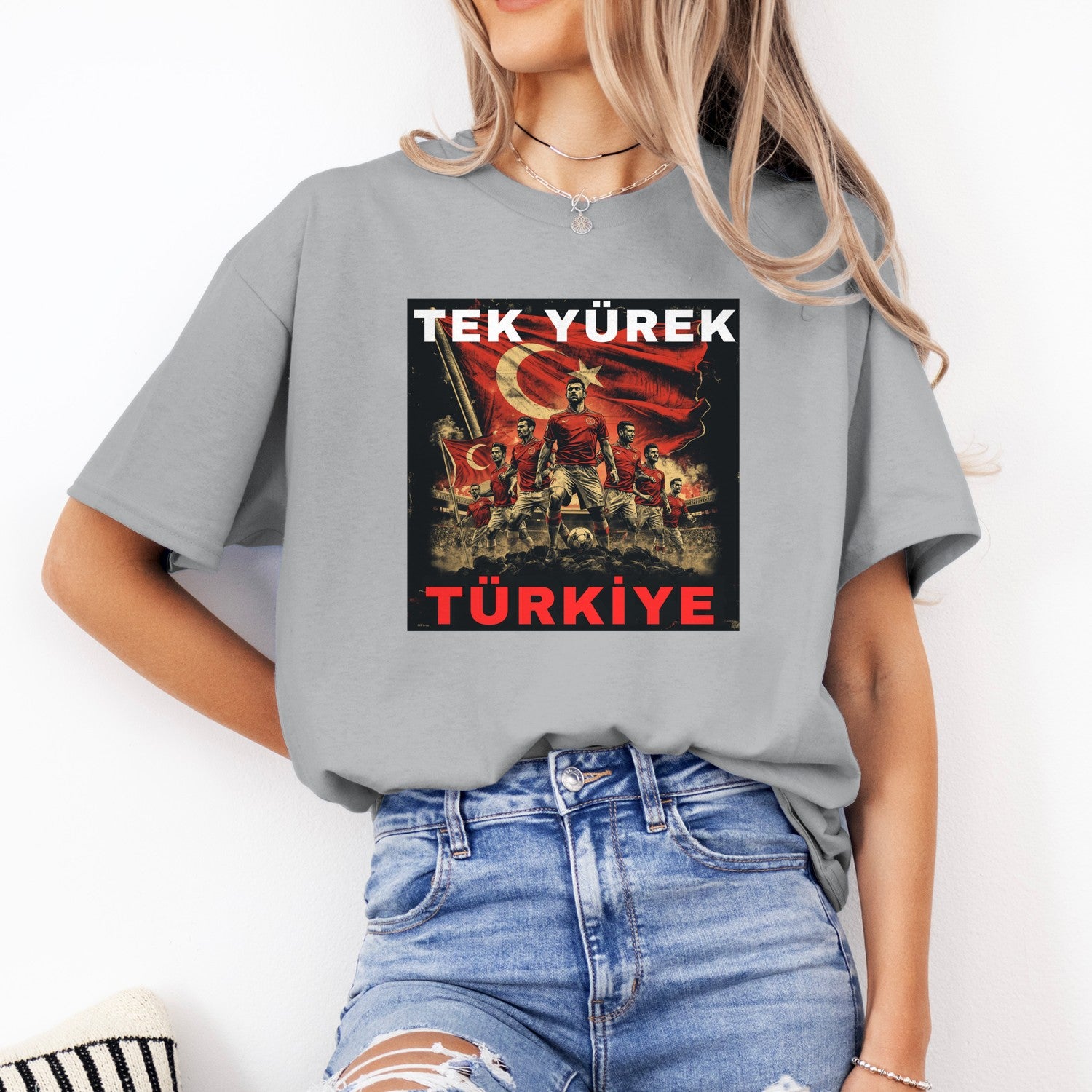 Turkey Soccer Shirt, Turkish Football Fan Tee, Vintage Türkiye Shirt, World Cup Turkey Supporter Gift, Turkish National Team T-Shirt