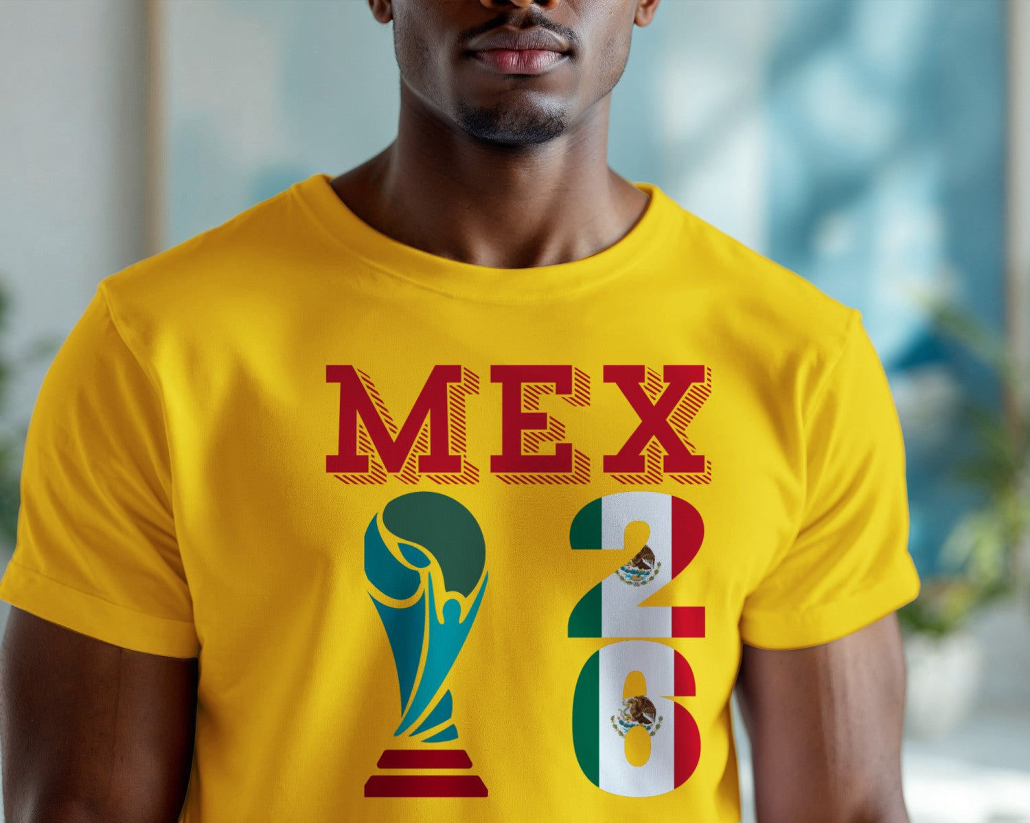 World Cup Graphic T-Shirt, Football Fan Merch, Soccer Tee, Athletic Shirt Gift, Sportswear For Game Day, Custom Printed Casual Top