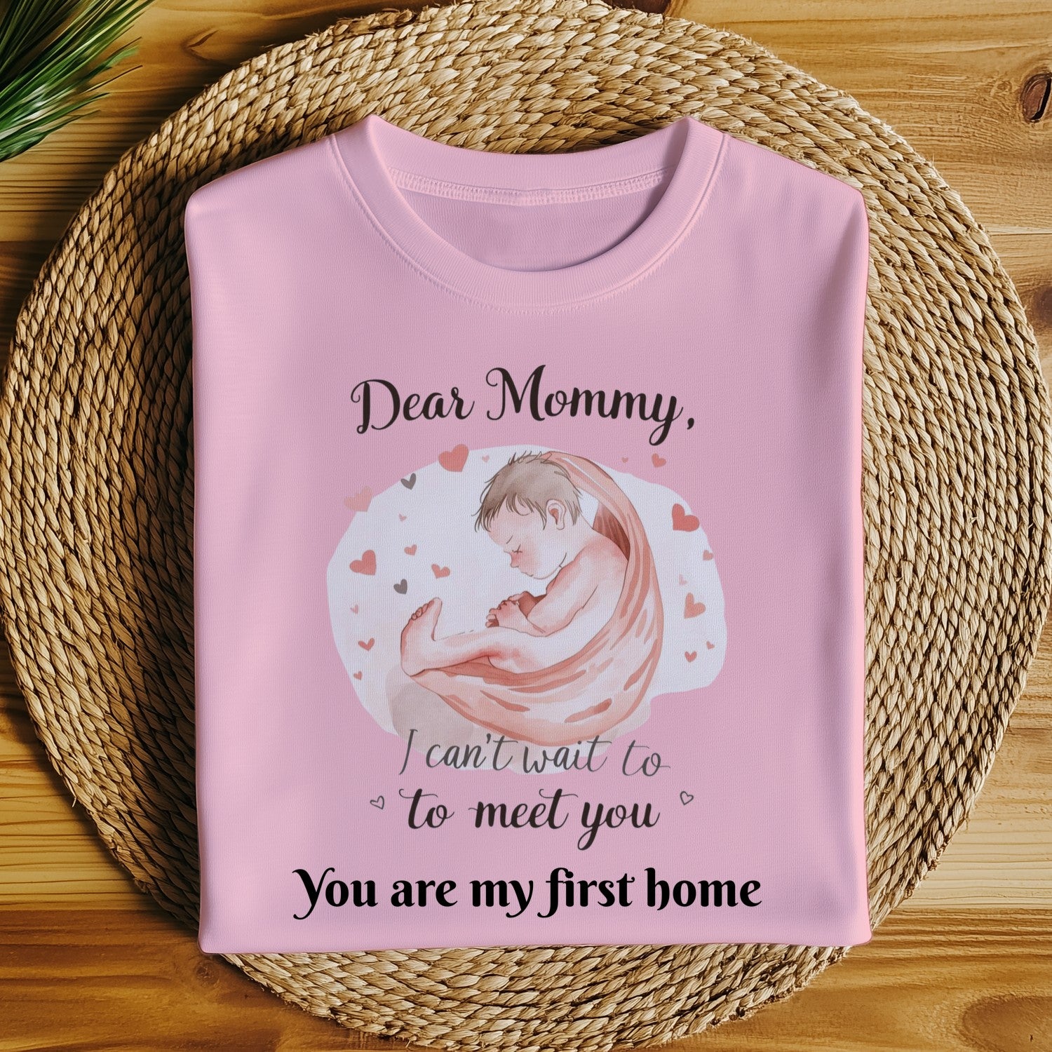Trendy New Mom Tee, Perfect Gift For Expecting Mothers, Soft Cotton Shirt, Celebrate First Mother's Day With Heartfelt Design