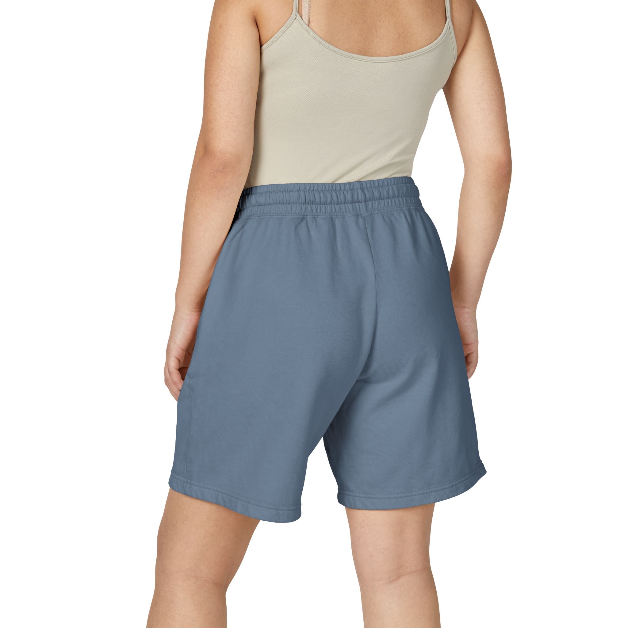 Floral Heart Blossom Sweat Shorts — "All the Love You Give" Lightweight Fleece