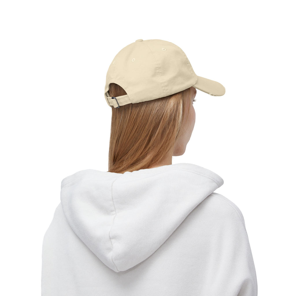 Mom Life Runs on Coffee Distressed Cap
