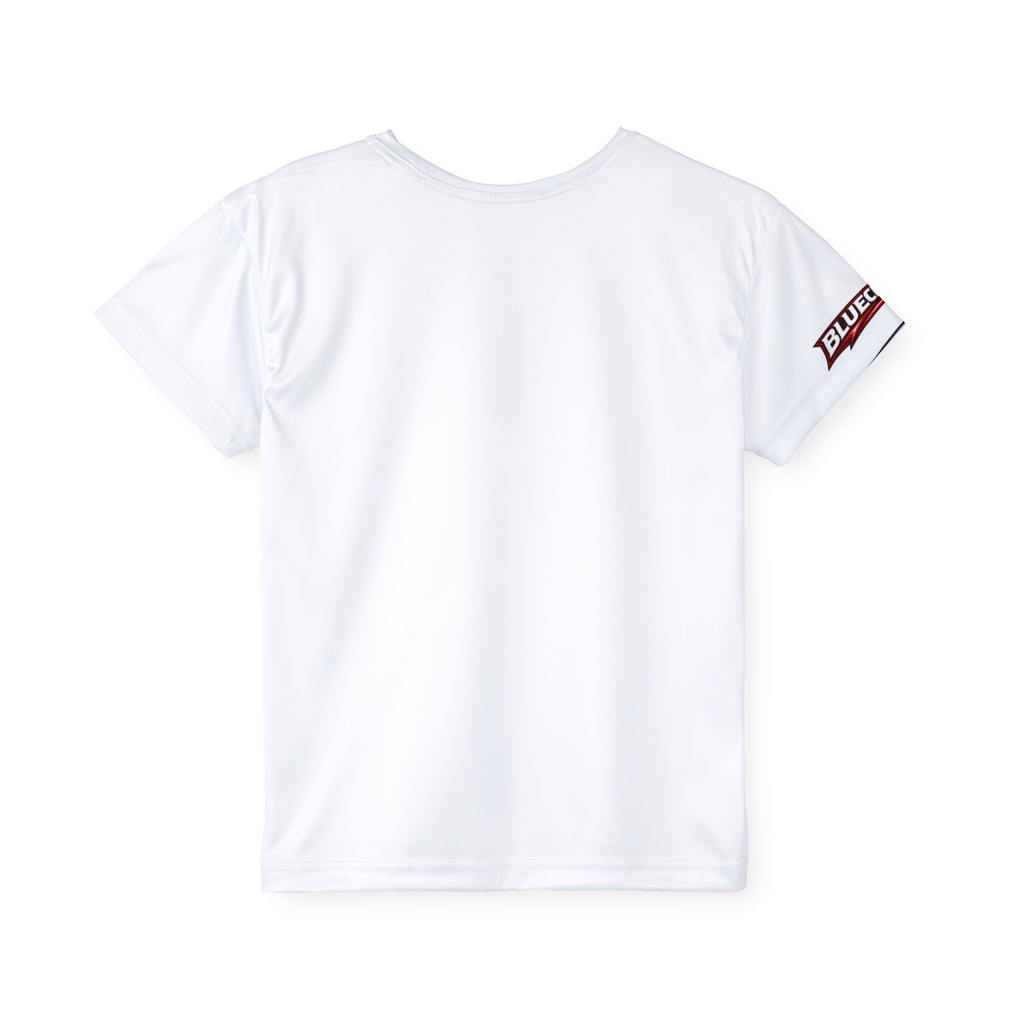 Kids Shark Sports Jersey — Muscular Shark Graphic Athletic Tee