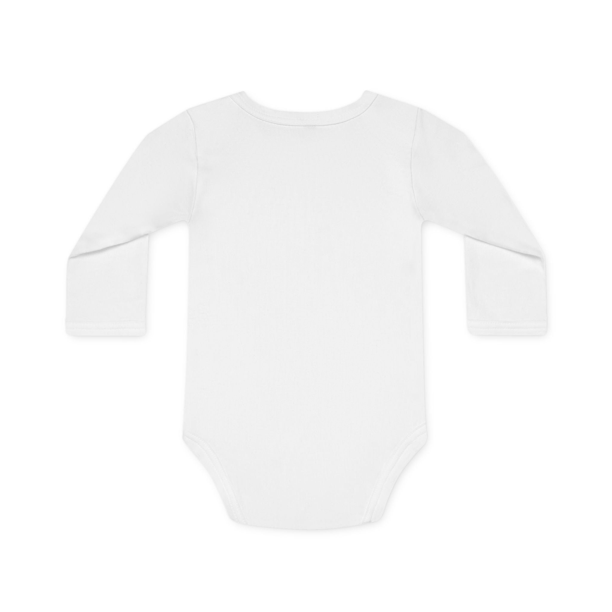 Baby Bodysuit — "Super Mom" Floral Long-Sleeve Organic Onesie (Mother’s Day Gift)