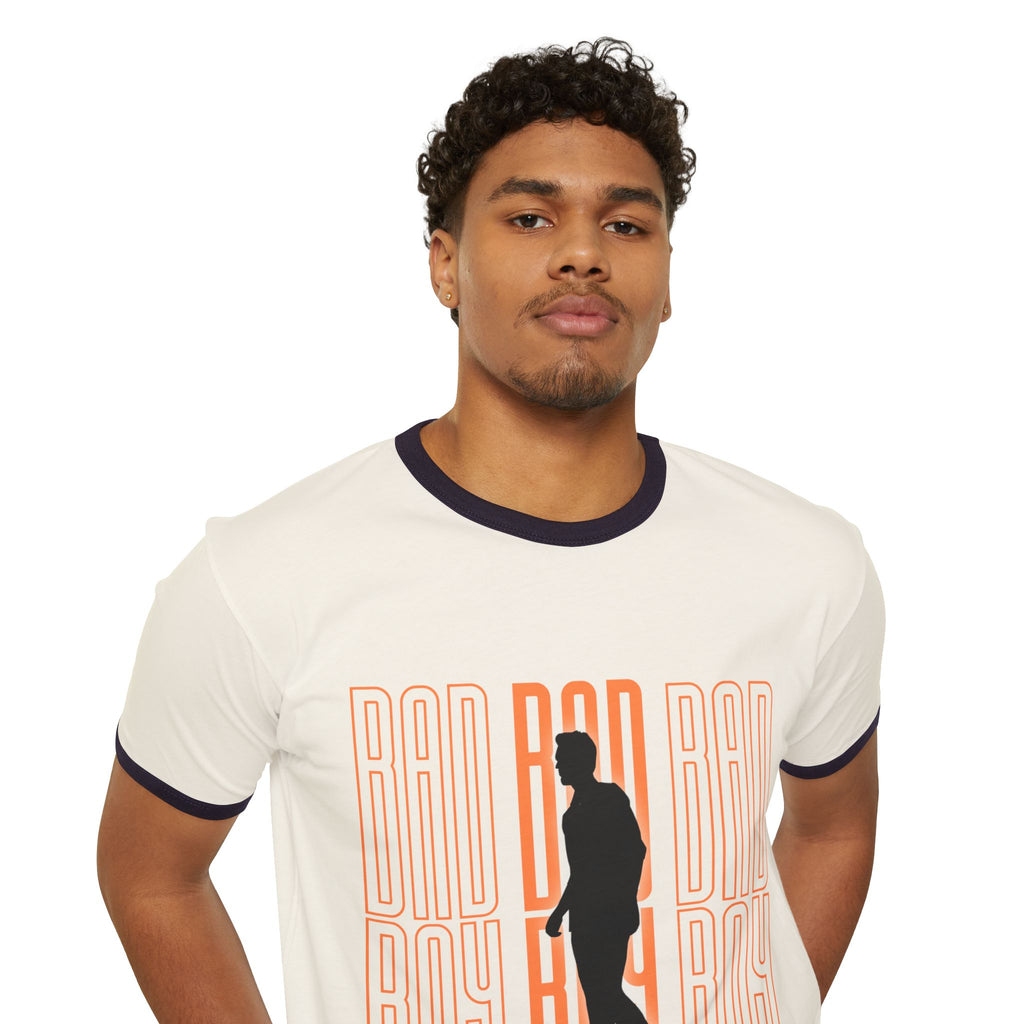 Bad Boy Silhouette Ringer T-Shirt