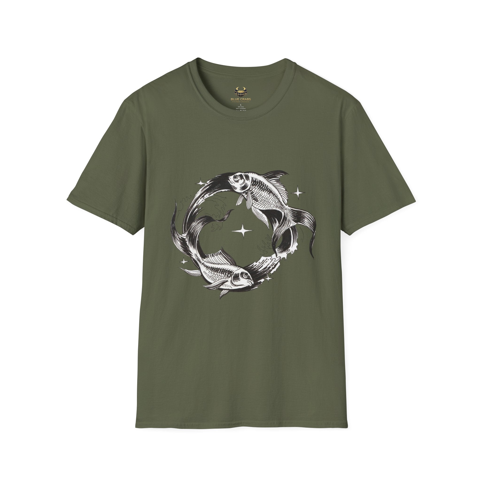 Koi Fish T-Shirt — 'You and Me Always Forever' Romantic Graphic Tee