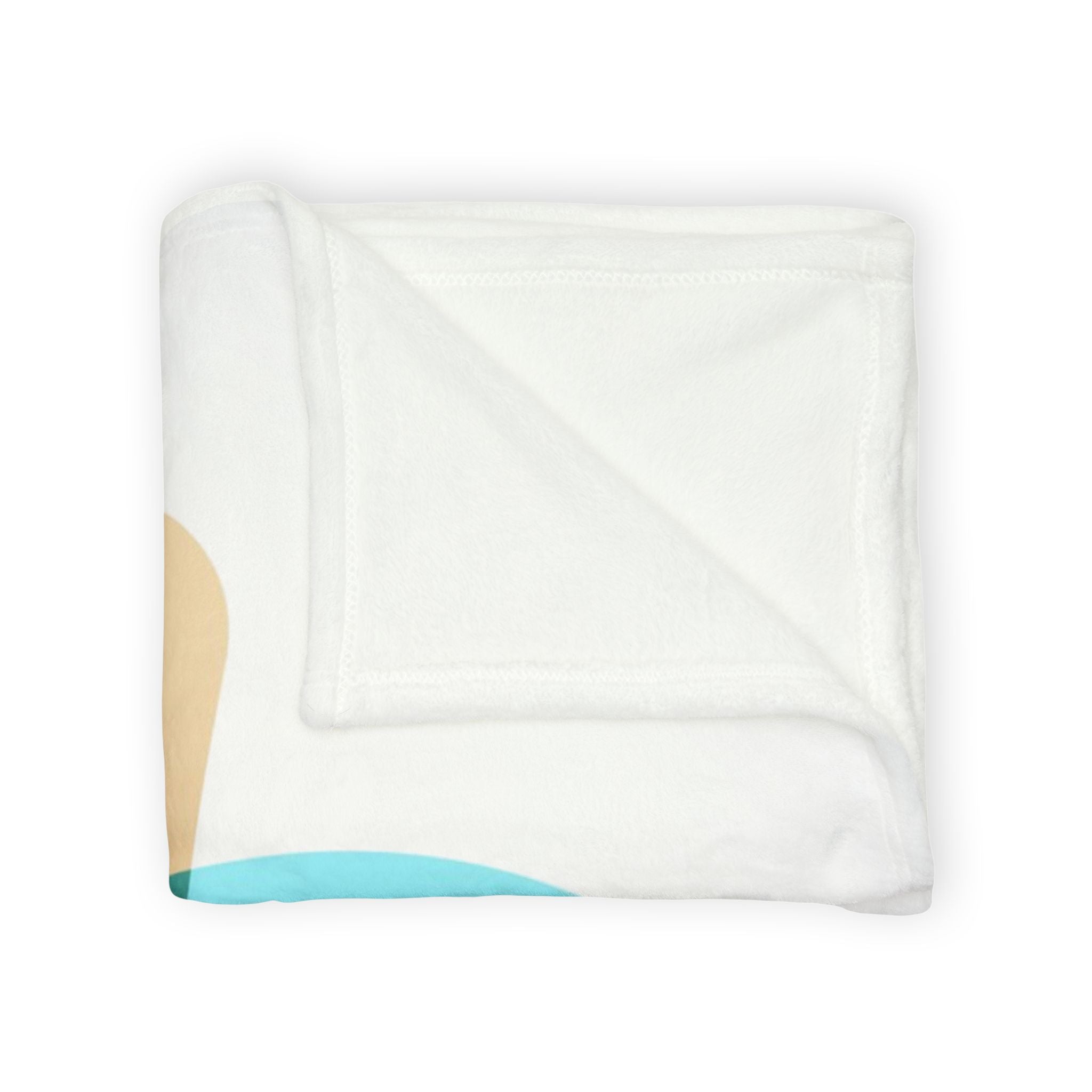 Conversation Community Throw Blanket — Colorful Speech Bubble People Design