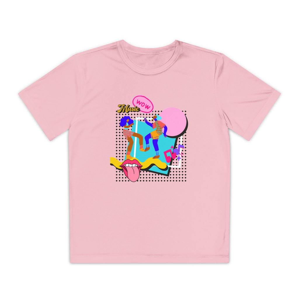 Youth Competitor Tee – Retro Pop Graphic T-Shirt