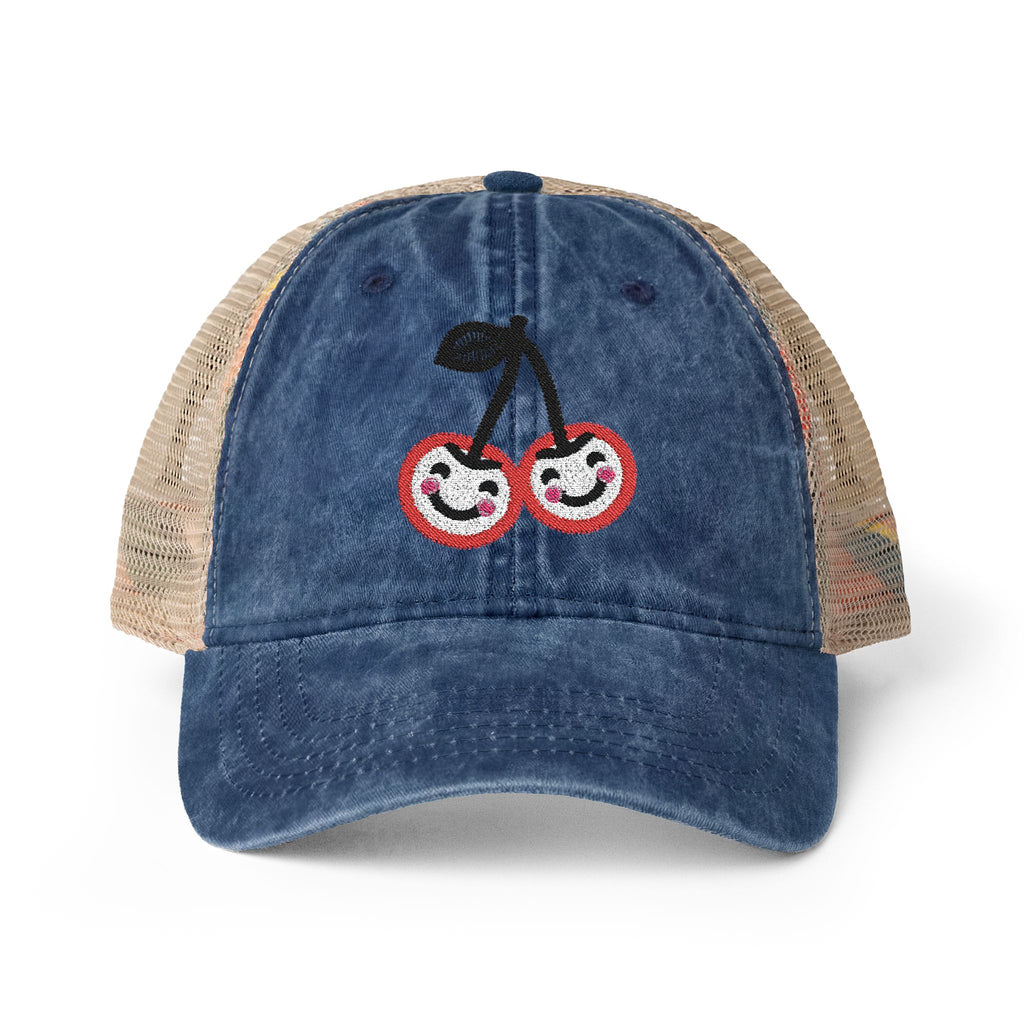 Women's Washed Mesh-Back Cap