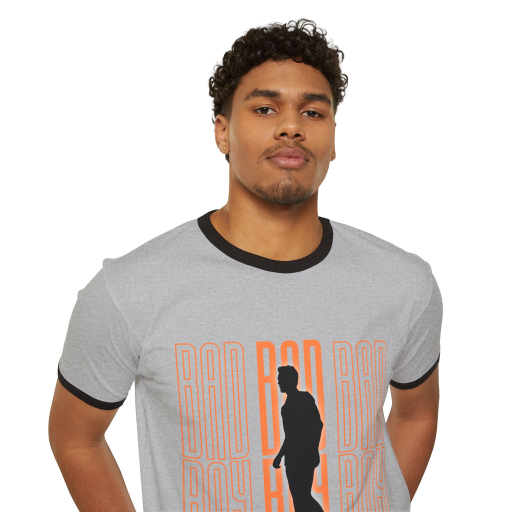 Bad Boy Silhouette Ringer T-Shirt