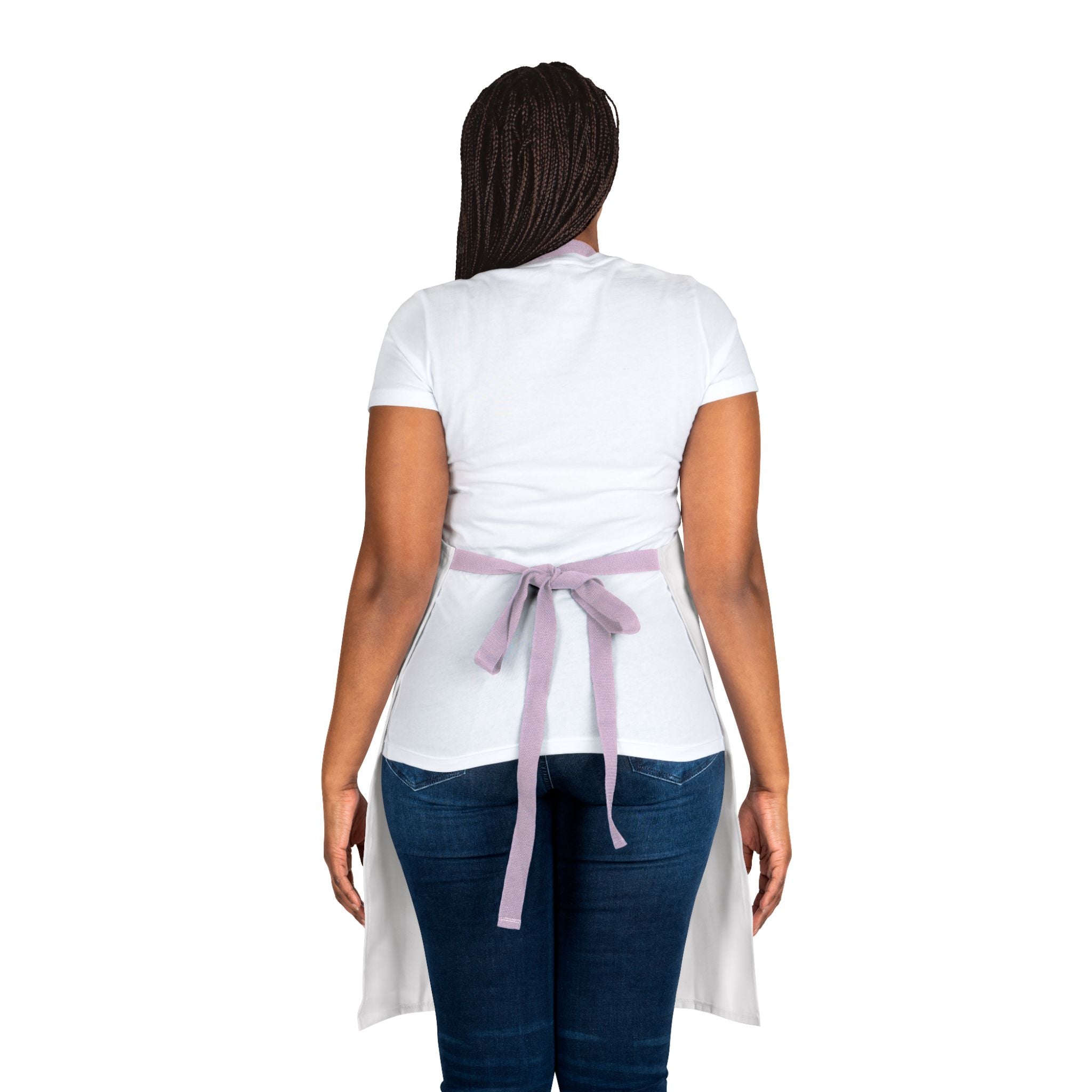 Mother's Day Apron - "My Mom Forever" Floral Cooking Apron