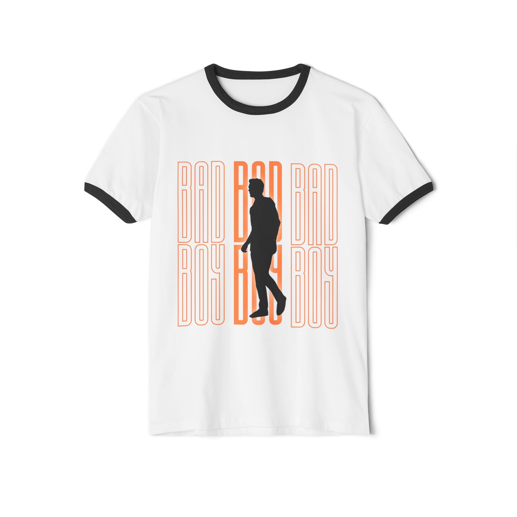 Bad Boy Silhouette Ringer T-Shirt