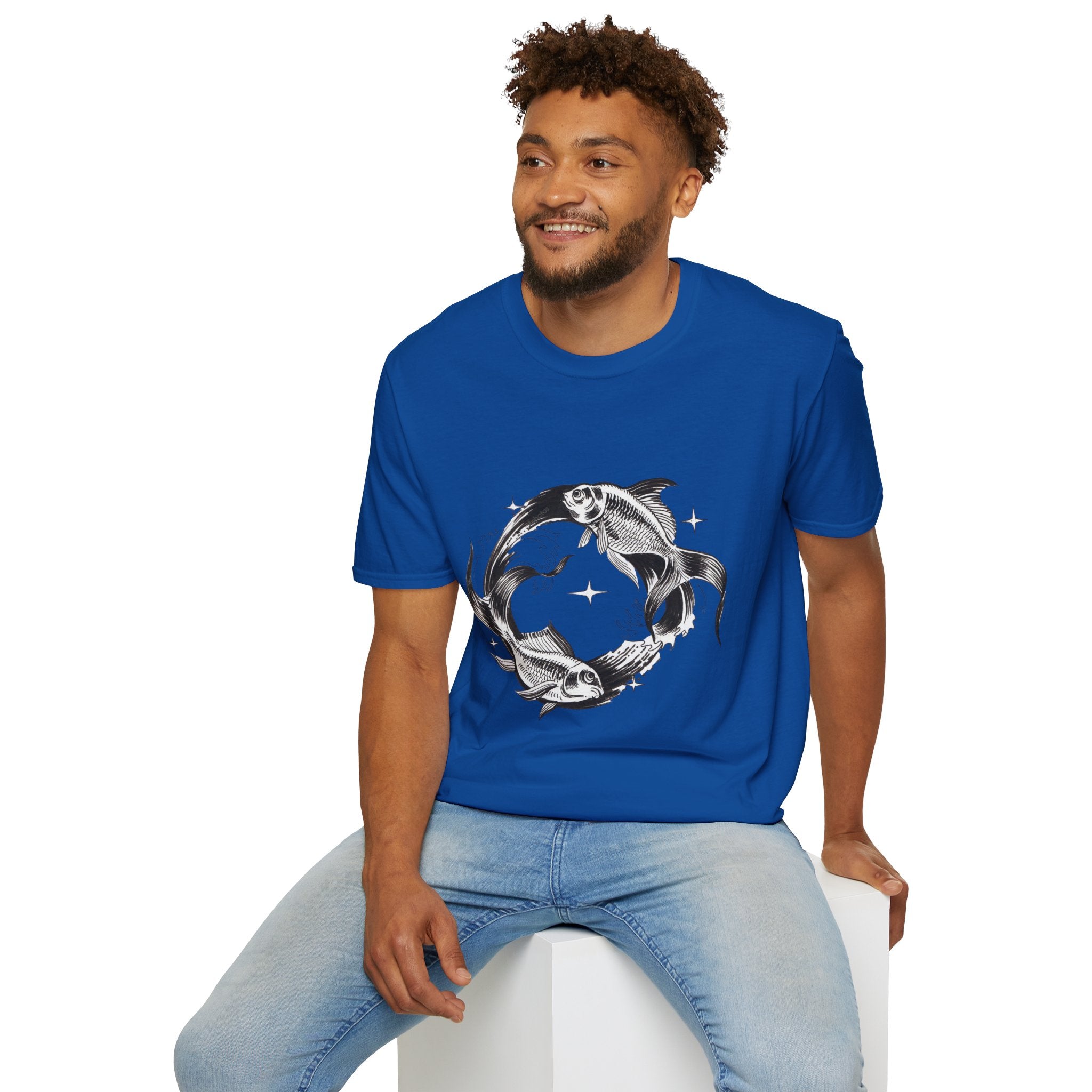 Koi Fish T-Shirt — 'You and Me Always Forever' Romantic Graphic Tee