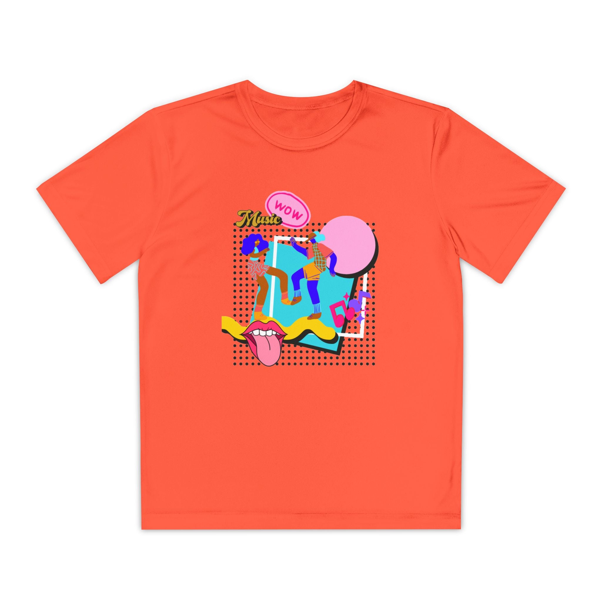 Youth Competitor Tee – Retro Pop Graphic T-Shirt