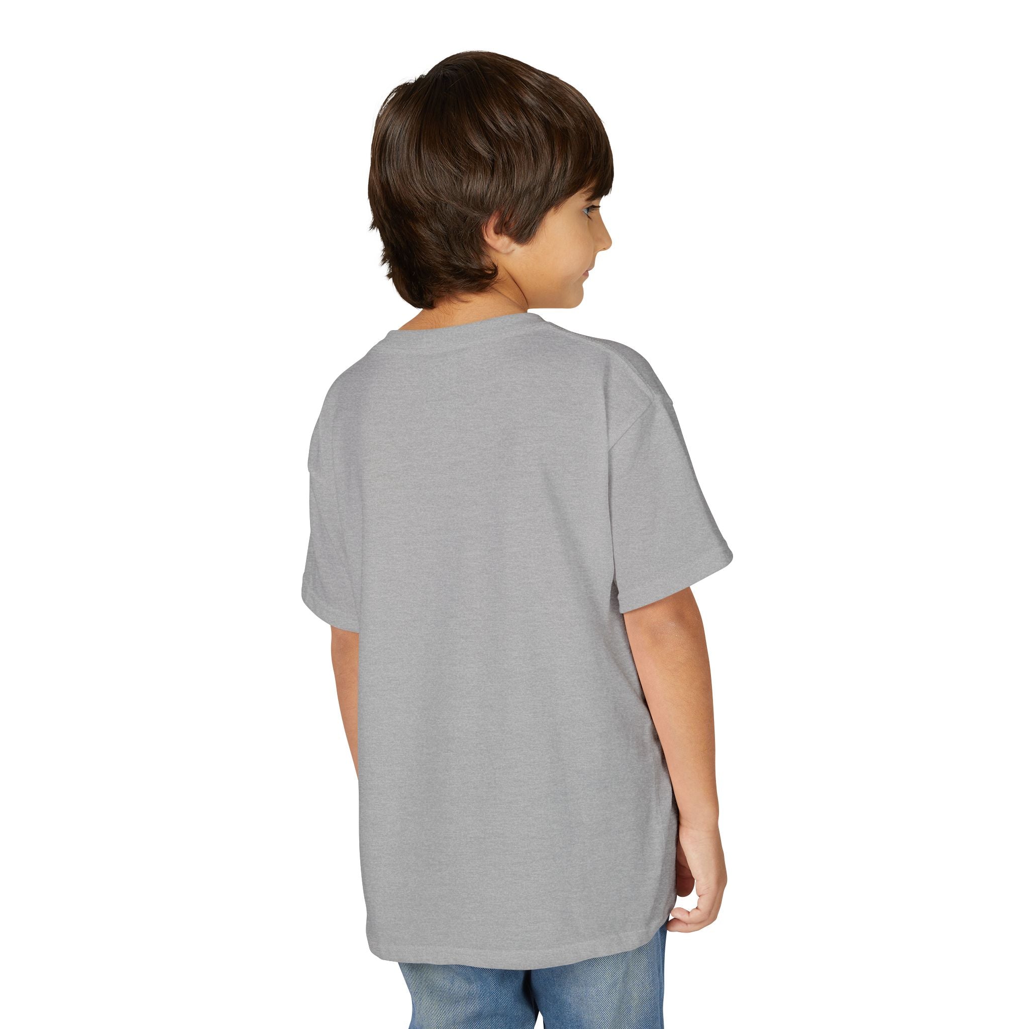 Kids' Cat Mom & Kittens Youth T-Shirt — Cute Mother Cat Illustration