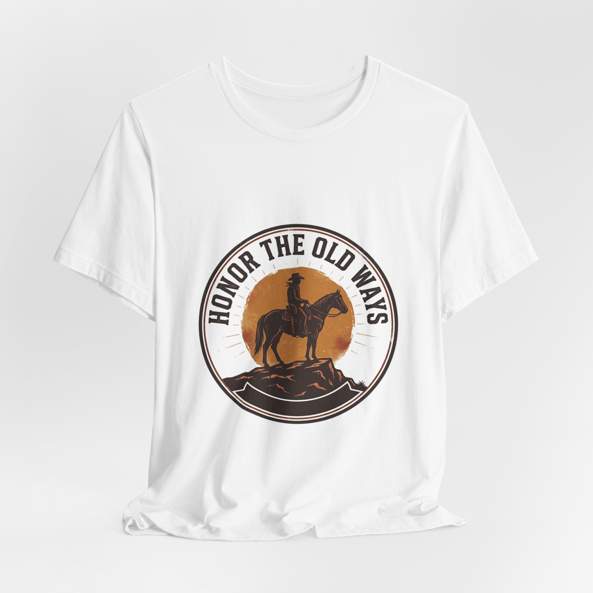 Honor the Old Ways T-Shirt | Western cowboy, Americana vintage rodeo
