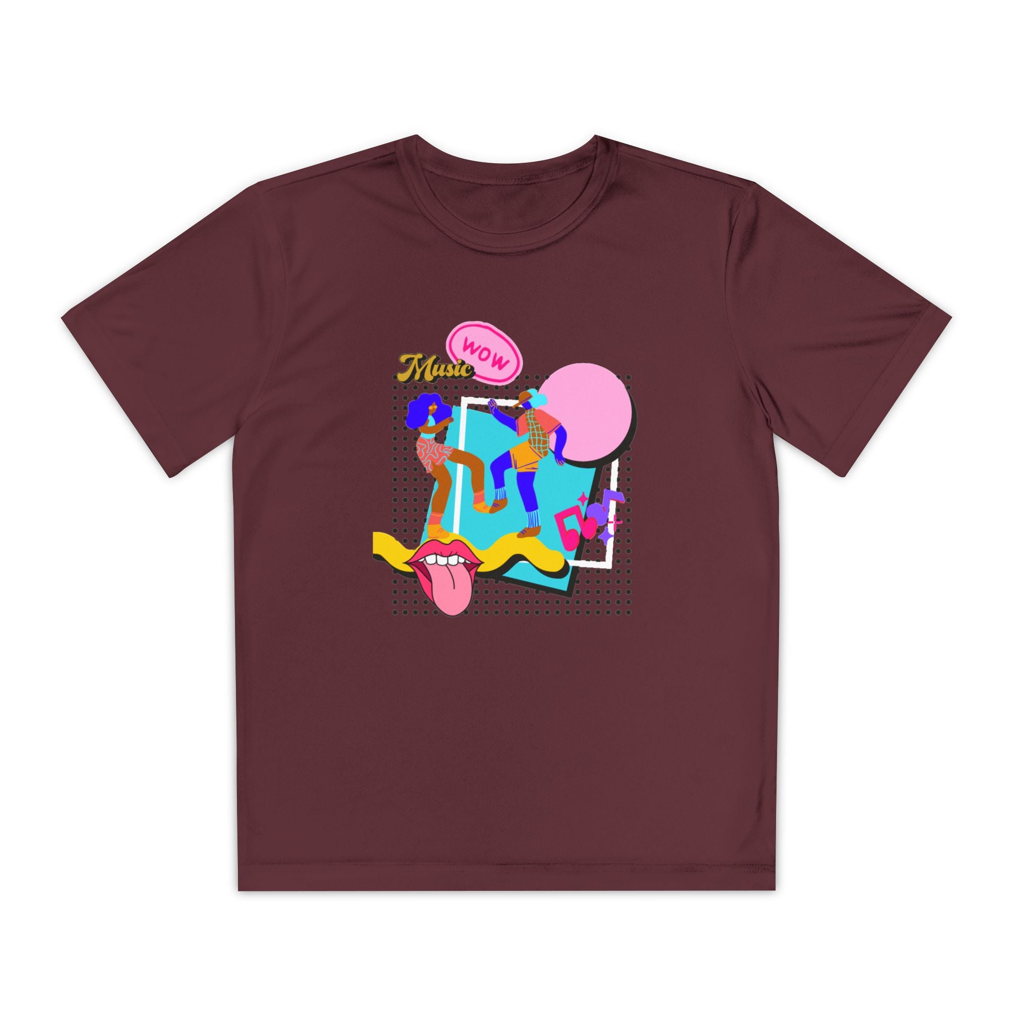 Youth Competitor Tee – Retro Pop Graphic T-Shirt