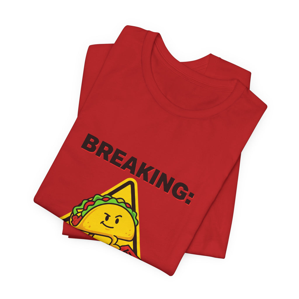 Taco Tariff Cancelled Tee | political taco meme, protest typography