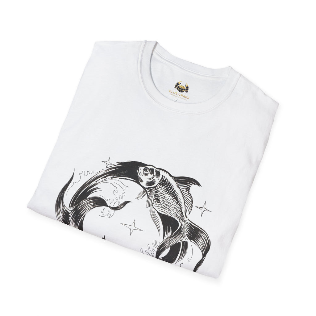 Koi Fish T-Shirt — 'You and Me Always Forever' Romantic Graphic Tee