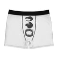 Boxer Briefs — Monochrome Lip Print AOP