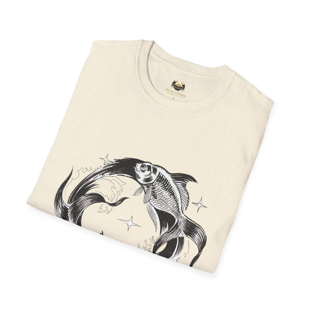 Koi Fish T-Shirt — 'You and Me Always Forever' Romantic Graphic Tee