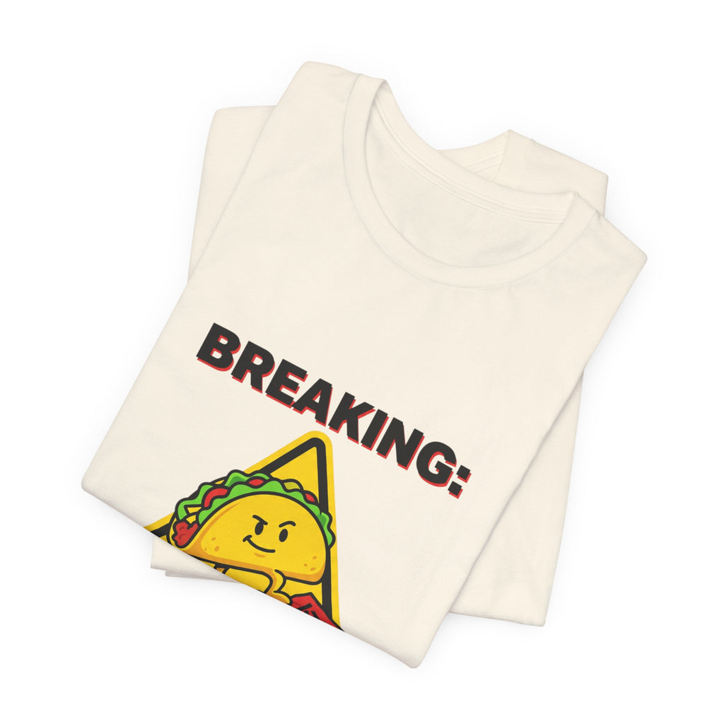 Taco Tariff Cancelled Tee | political taco meme, protest typography