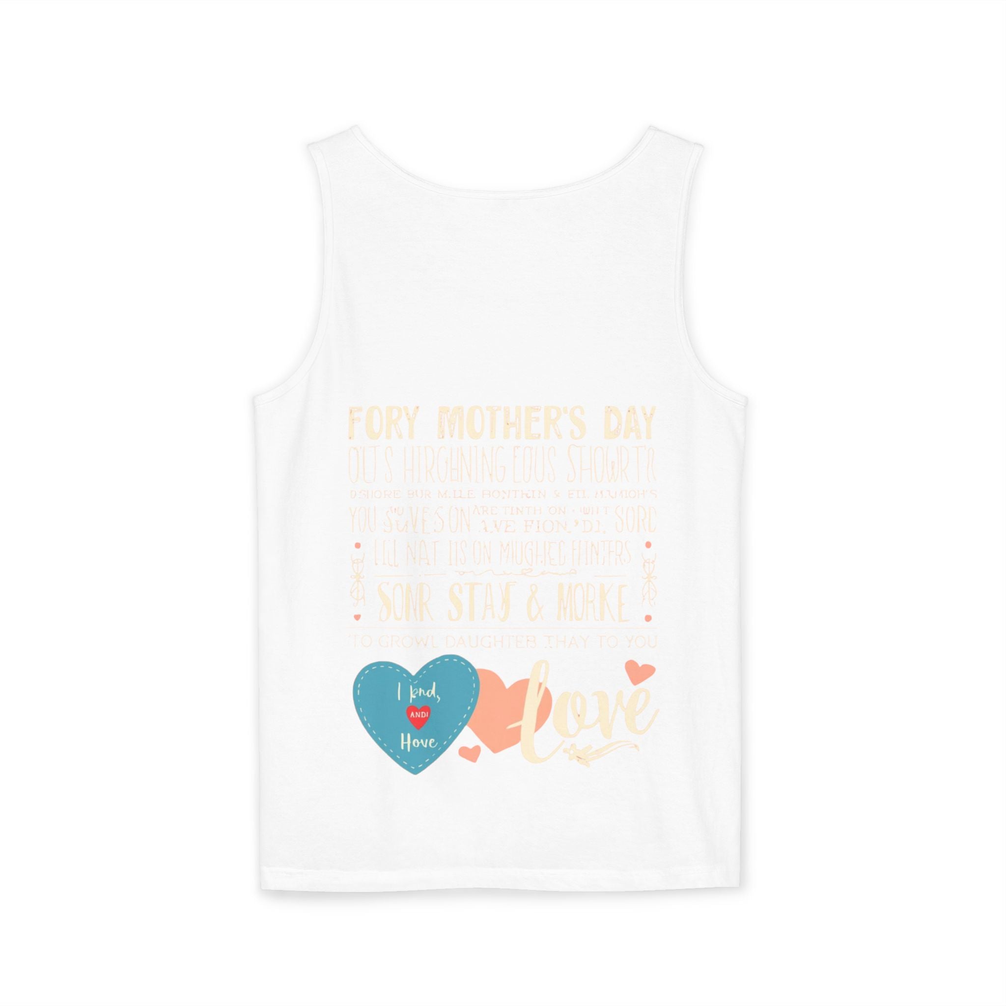 Indie Mama Moon Tank Top — Boho Mother's Day Graphic Tank