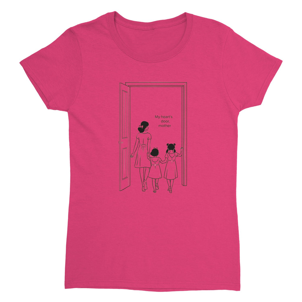 Personalized Mom Shirt, Custom Name Gift for Mom, Mother's Day Tee, Minimalist Mama T-Shirt, Gift for Her