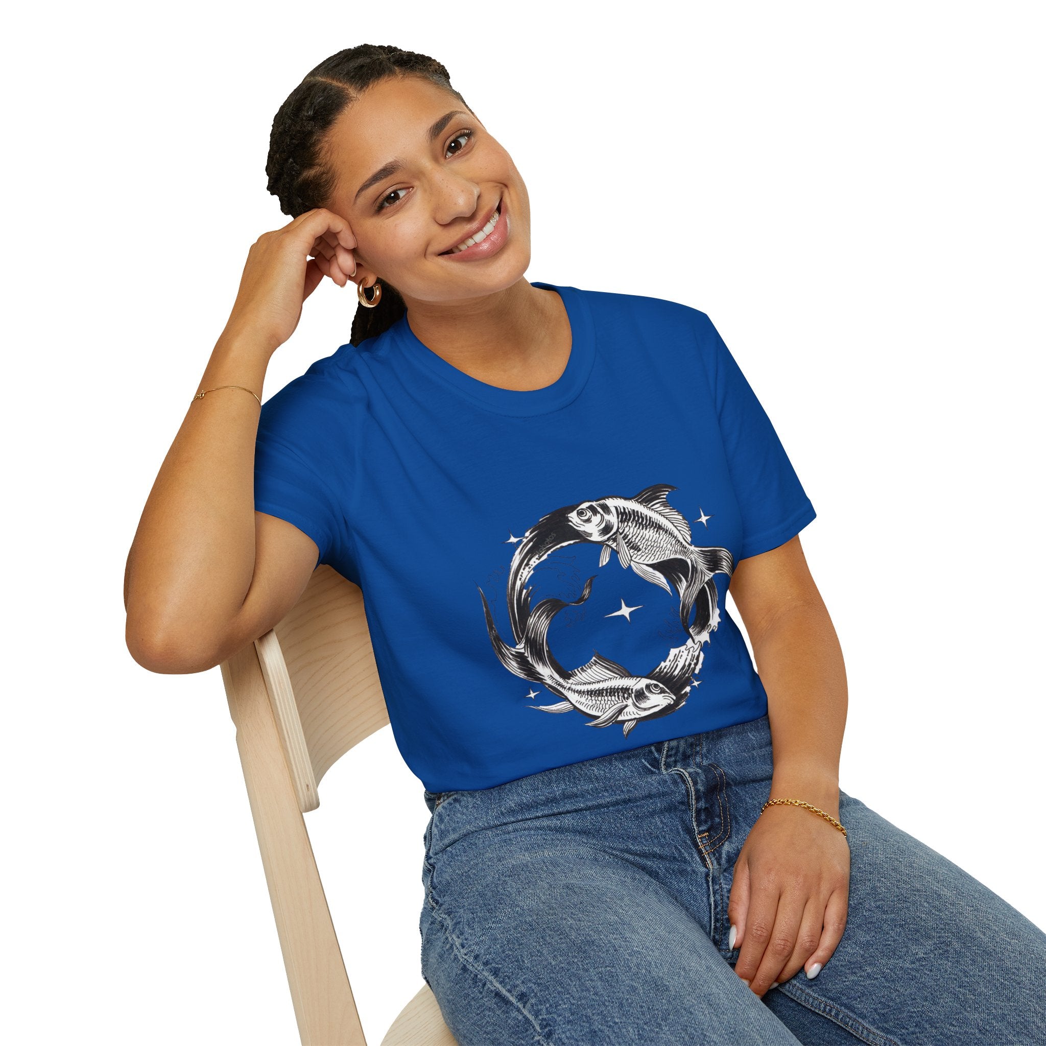 Koi Fish T-Shirt — 'You and Me Always Forever' Romantic Graphic Tee