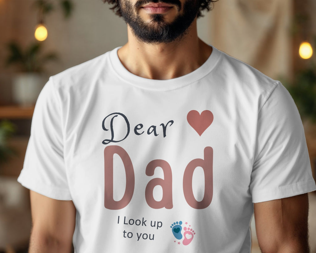 Dad And Mom Matching T-Shirts, Cute Family Gift Tee, Softstyle Design Idea, Perfect Present For New Parents, Unique Shirt