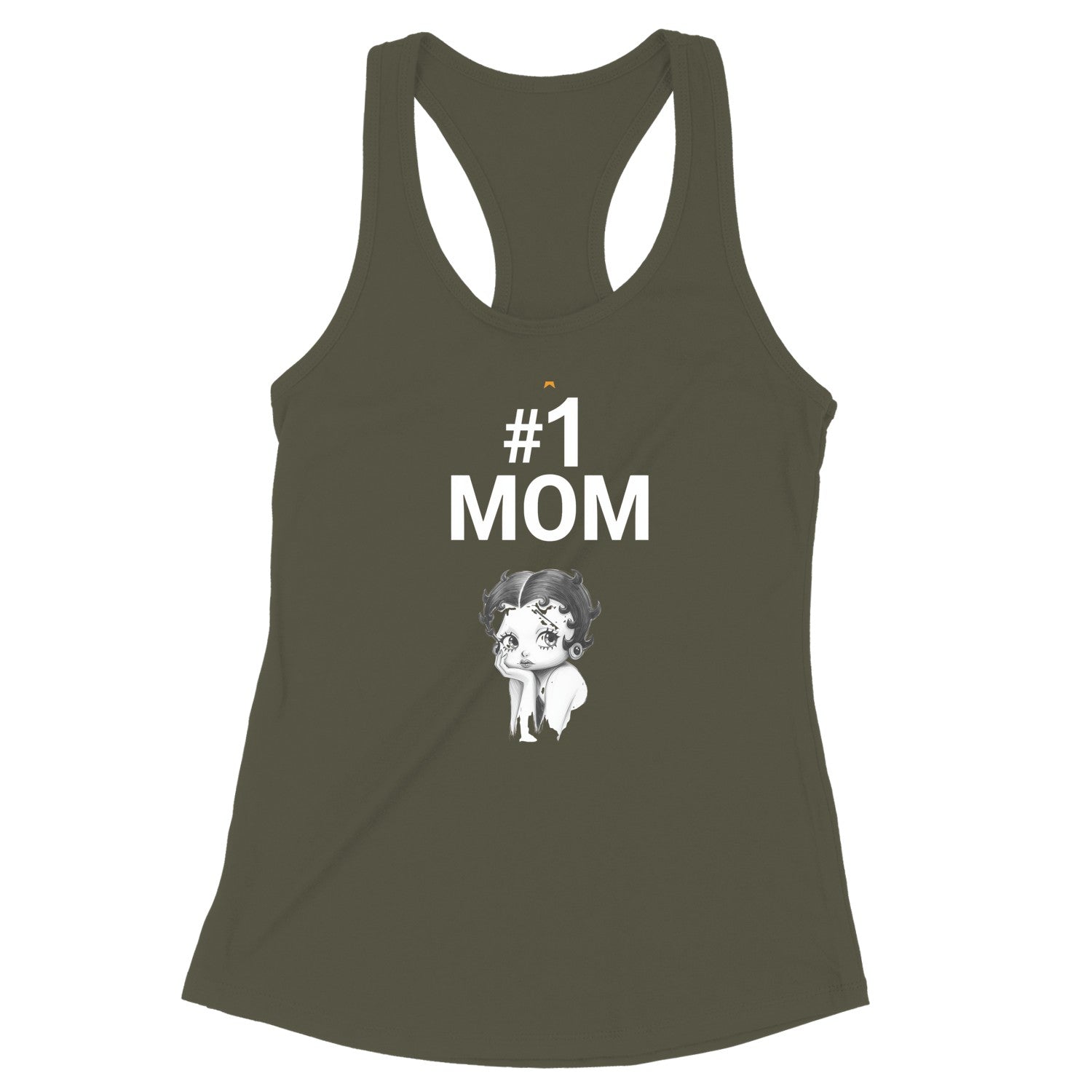 Inspirational Racerback Top For Moms, Mom Gift Tee, Trendy Workout T-shirt, Thoughtful Mother's Day Gift, Casual Style