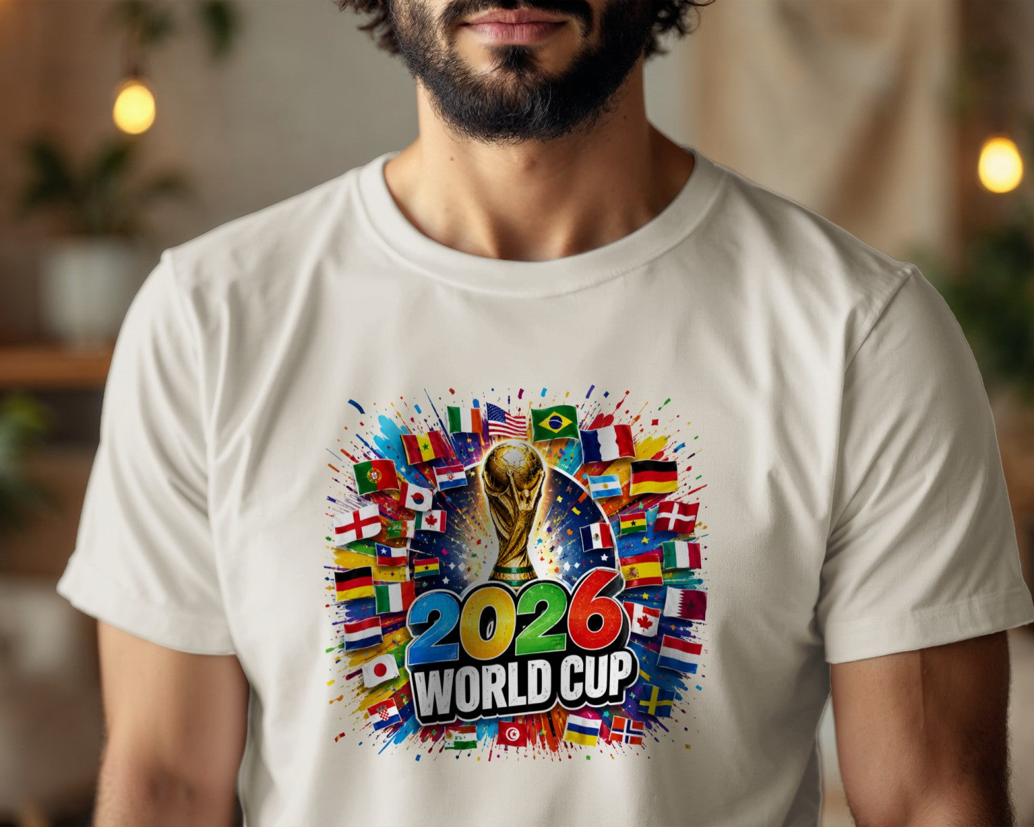 World Cup Shirt, Vintage Soccer Fan Tee, Football Supporter T-Shirt, National Team Fan Shirt, Retro Football Graphic Tee