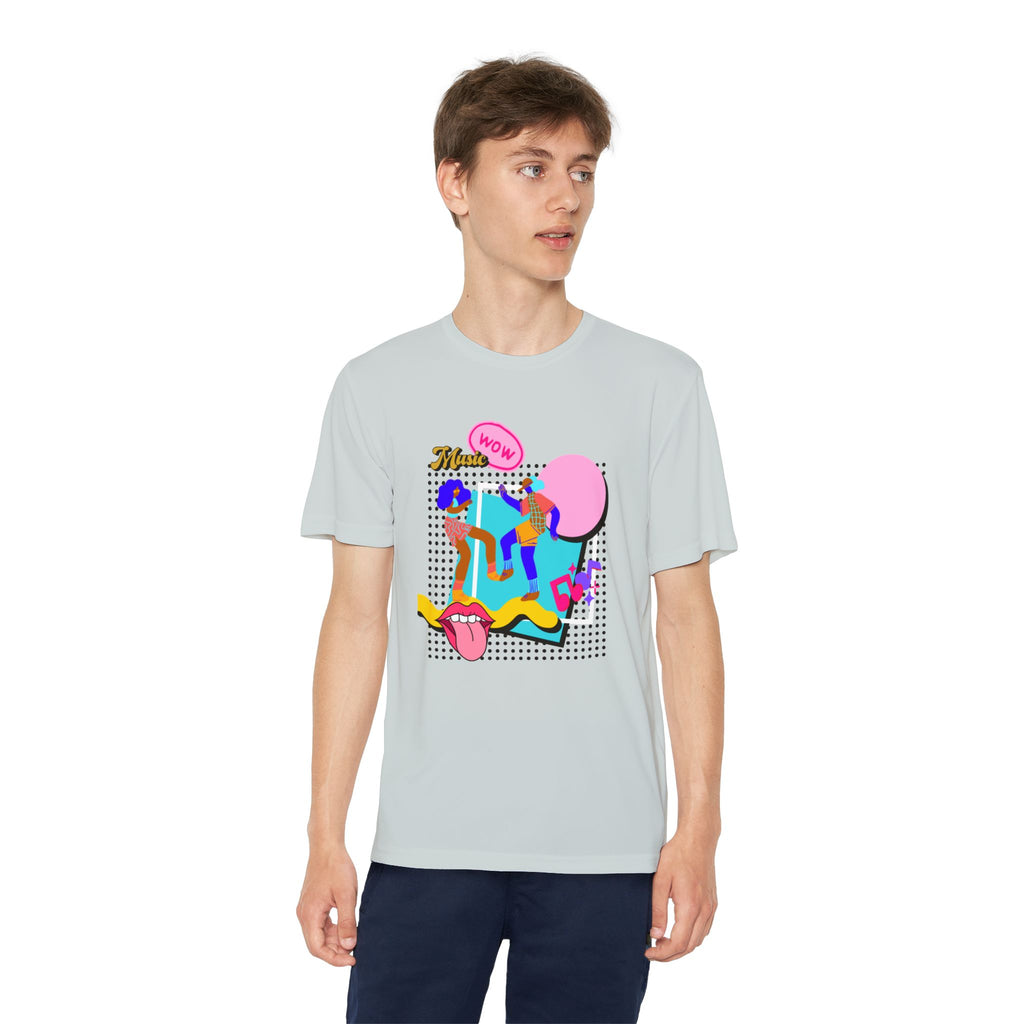 Youth Competitor Tee – Retro Pop Graphic T-Shirt