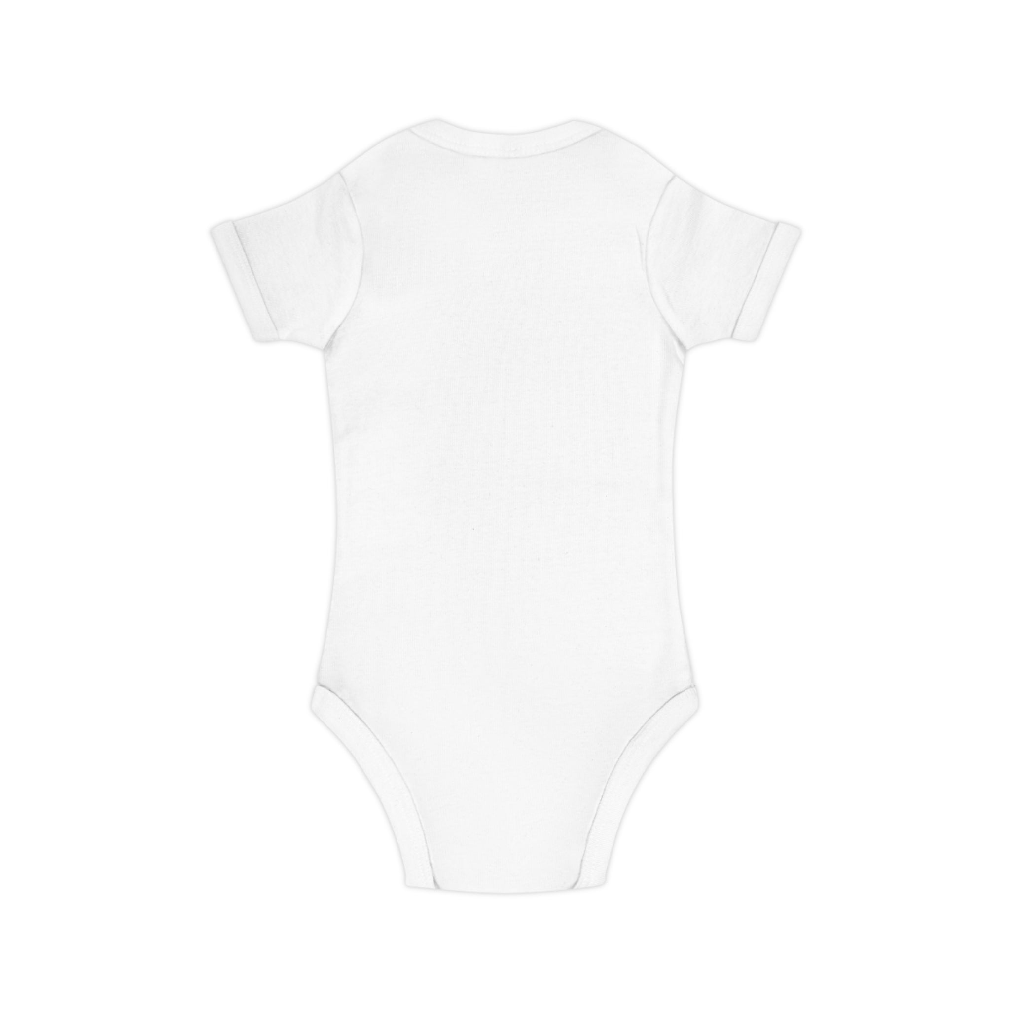 Retro Floral Family Baby Bodysuit — Colorful Vintage Dolls & Flowers