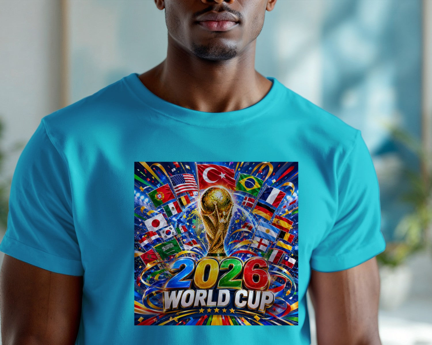 Vintage World Cup Poster, Limited Edition Football Art, Soccer Wall Decor, Retro Sports Memorabilia, Collector's Item Print