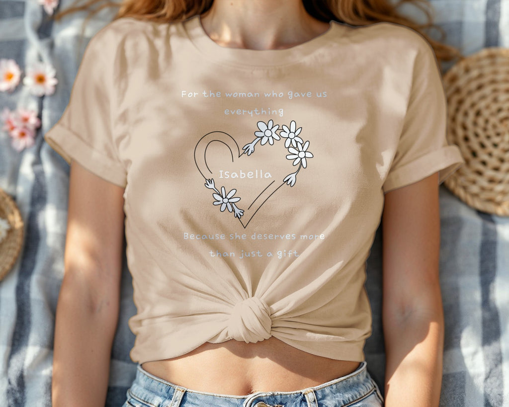 Mama Bear Shirt for Women, Personalized Mom Shirt, Custom Name Tee, Mothers Day Gift, New Mom Gift 2026