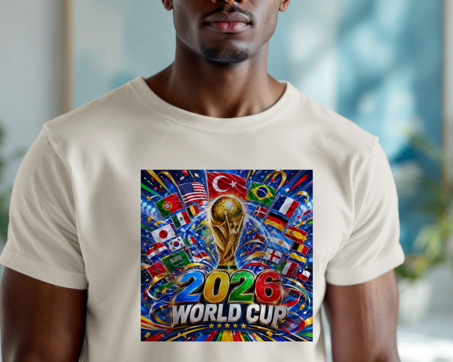Vintage World Cup Poster, Limited Edition Football Art, Soccer Wall Decor, Retro Sports Memorabilia, Collector's Item Print