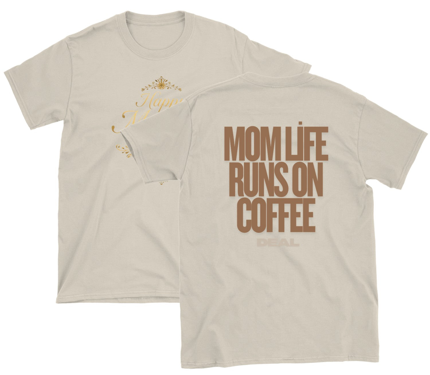 Gift For Mom, Printed Comfy T Shirt, Perfect For Mother's Day, Heartfelt Design, Special Tee For Mom, Thoughtful Present