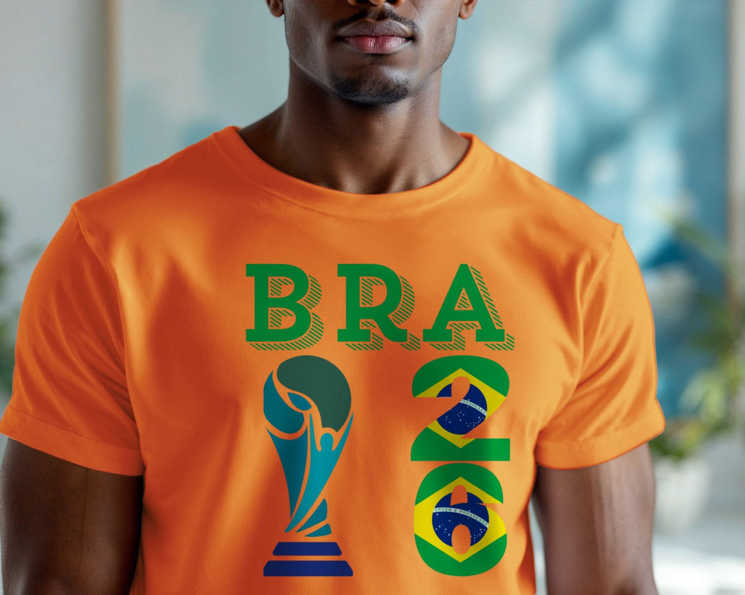 World Cup Graphic T-Shirt, Football Fan Merch, Soccer Tee, Athletic Shirt Gift, Sportswear For Game Day, Custom Printed Casual Top