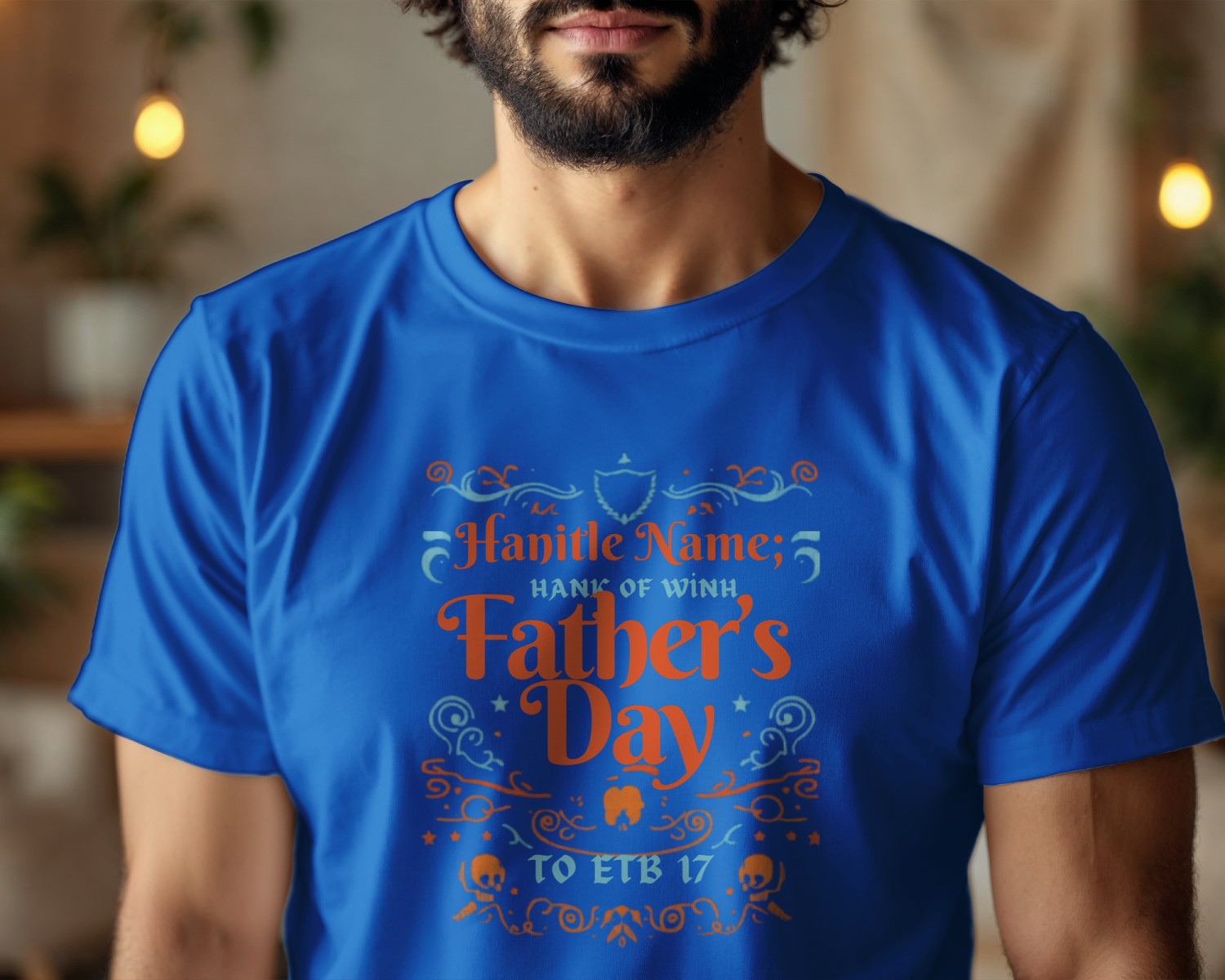 Stylish Dad Gift T-Shirt, Perfect Birthday Present, Father's Day Gift, Cotton Tee, Comfortable And Trendy, Best Dad Ever Shirt