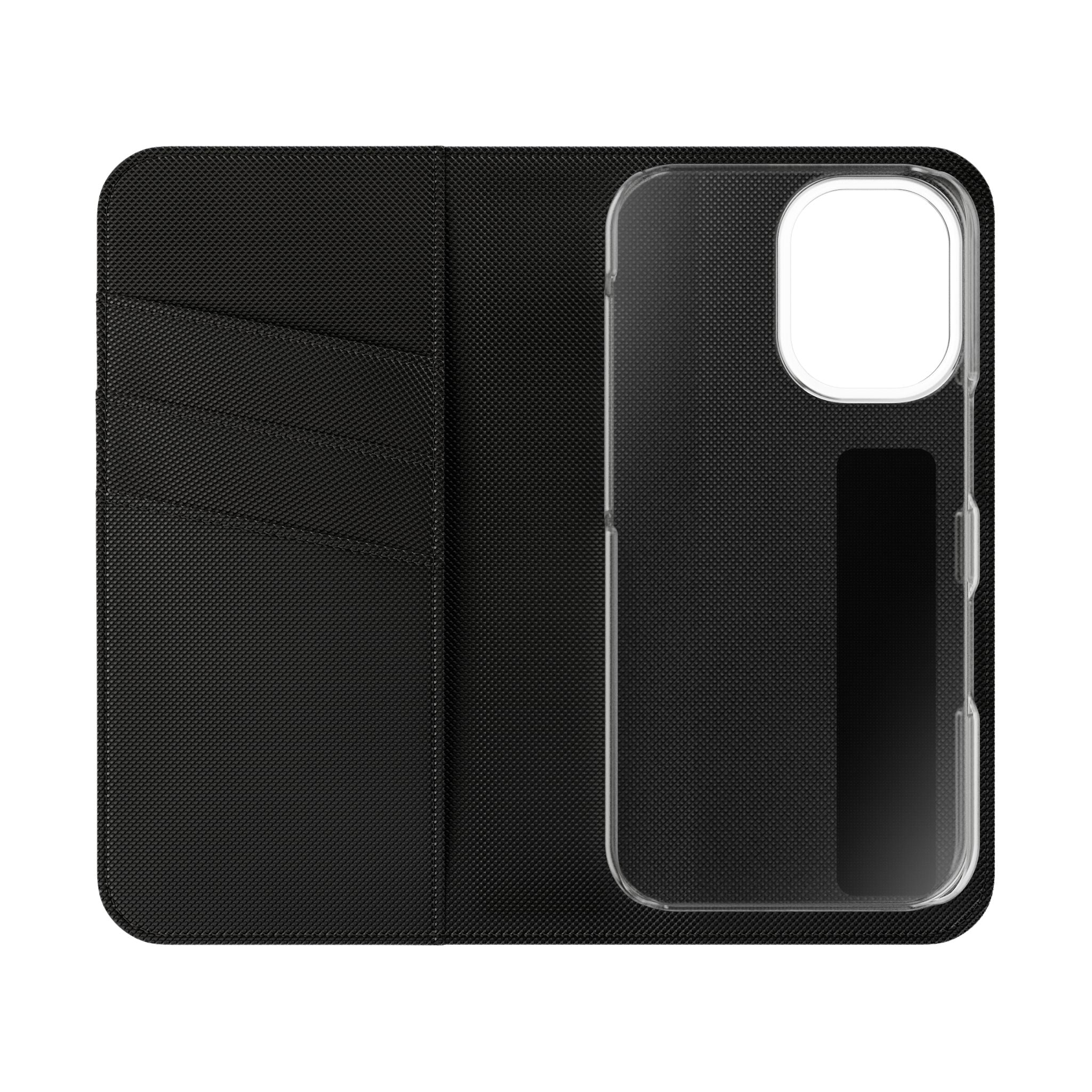 Vintage Victorian Couple Flip Phone Case - Retro Illustration Wallet Cover