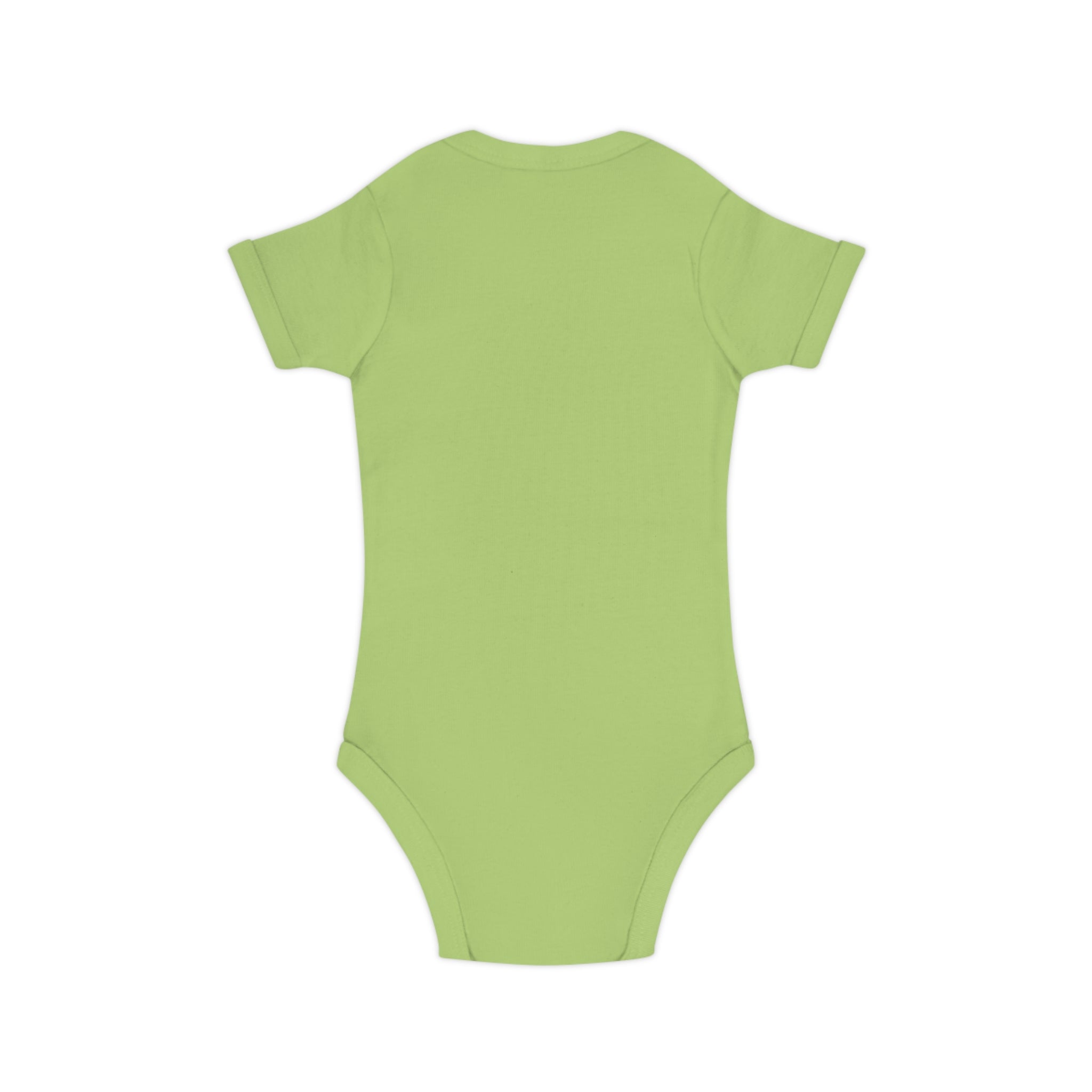 Retro Floral Family Baby Bodysuit — Colorful Vintage Dolls & Flowers