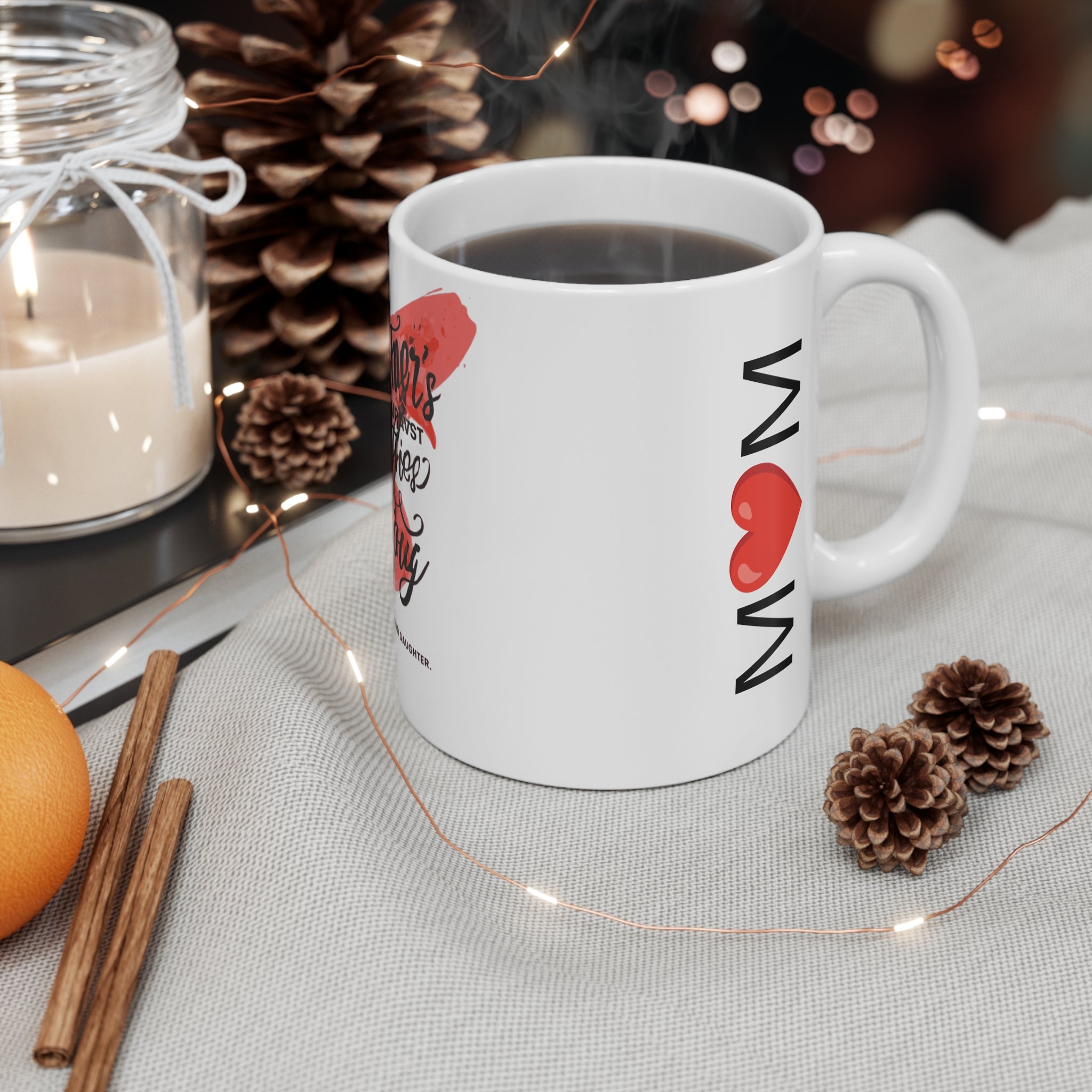 Mother’s Mom: 'Mom—Me And Just A Little Gang? — Mom' 11oz Coffee Mug