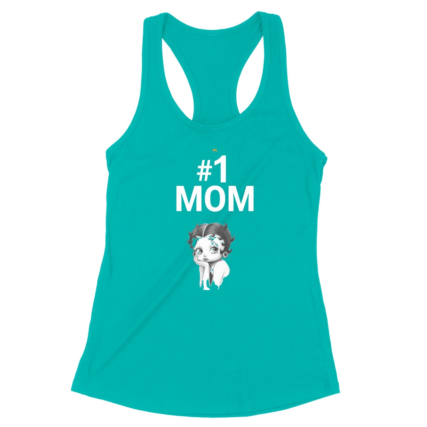 Inspirational Racerback Top For Moms, Mom Gift Tee, Trendy Workout T-shirt, Thoughtful Mother's Day Gift, Casual Style