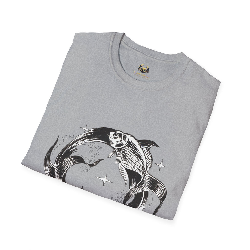 Koi Fish T-Shirt — 'You and Me Always Forever' Romantic Graphic Tee