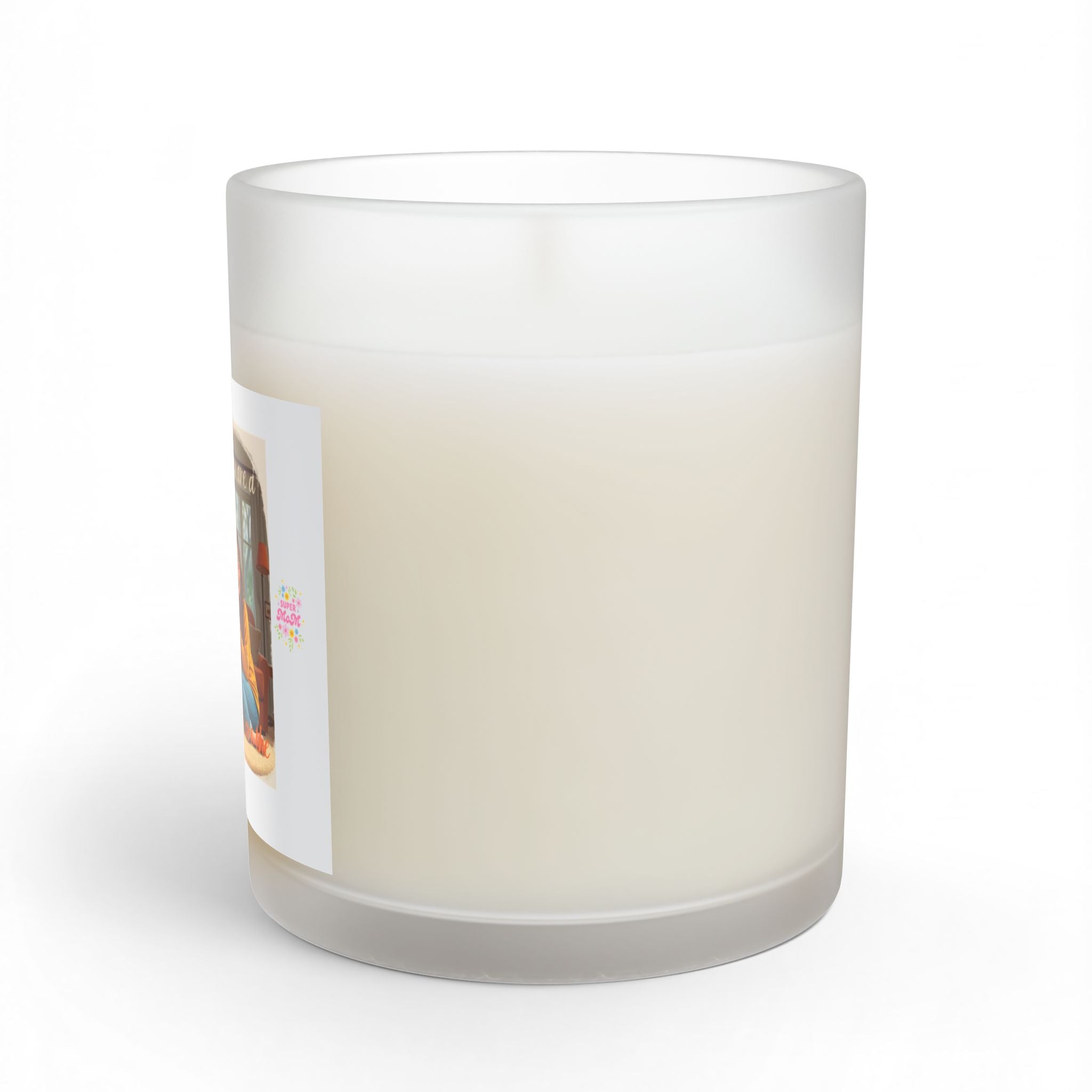 Motherhood Photo Glass Candle — "To the world, you are a mother" — 11oz Gift for Mom, Mother's Day Keepsake
