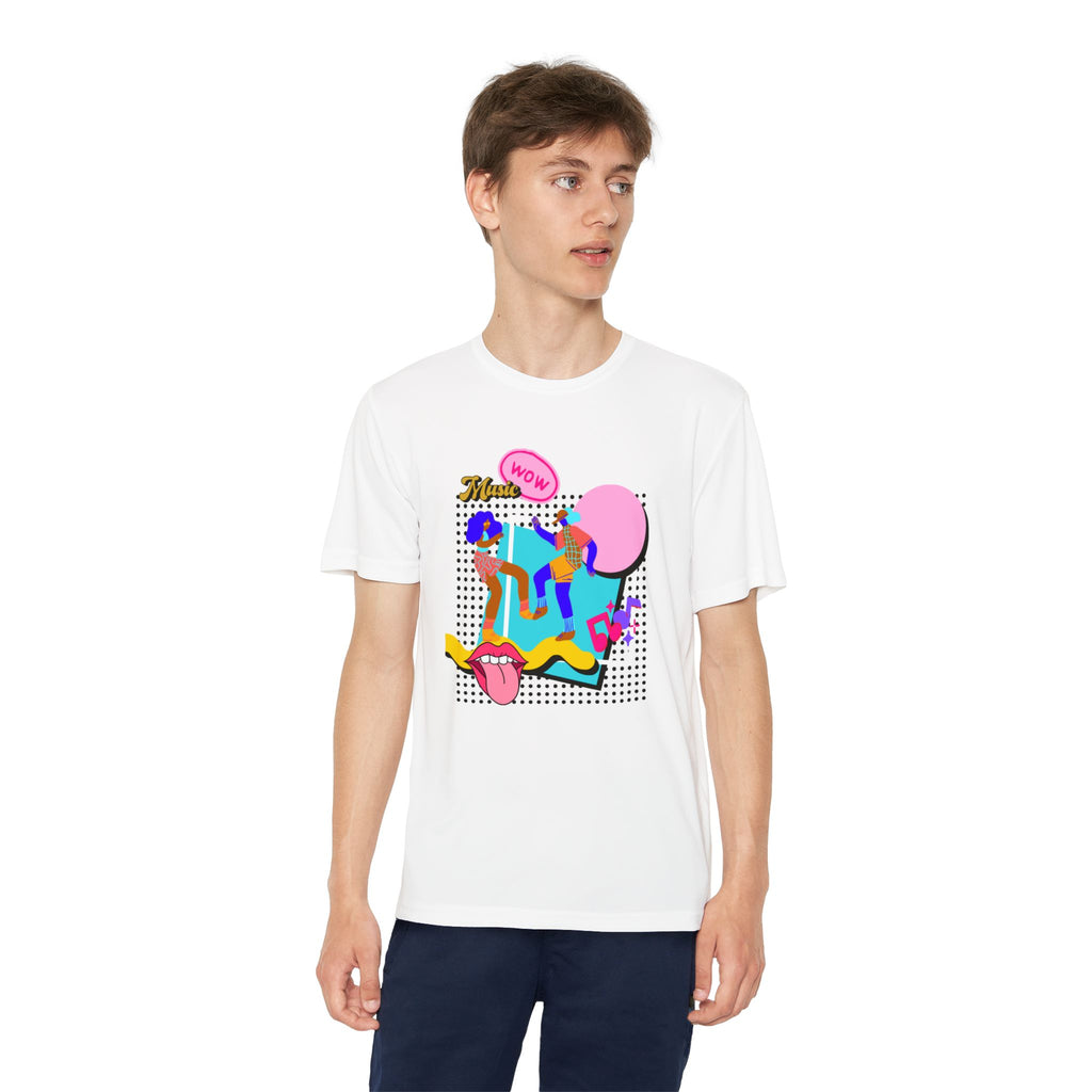 Youth Competitor Tee – Retro Pop Graphic T-Shirt