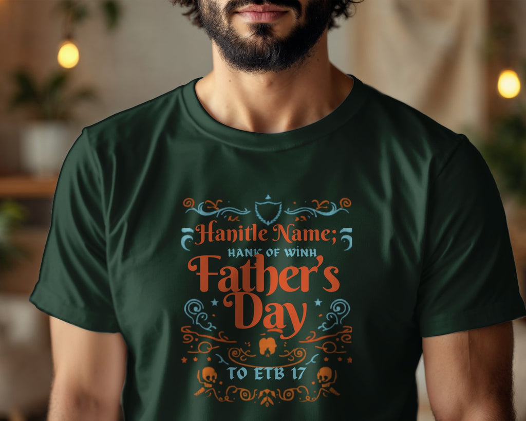 Stylish Dad Gift T-Shirt, Perfect Birthday Present, Father's Day Gift, Cotton Tee, Comfortable And Trendy, Best Dad Ever Shirt