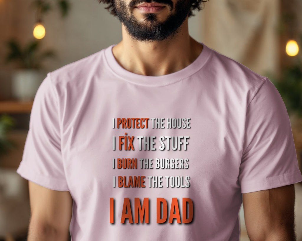 Funny Dad Shirt, I Protect The House Tee, Dad Joke Shirt, Father’s Day Gift for Dad, BBQ Dad Shirt, Funny Father T-Shirt