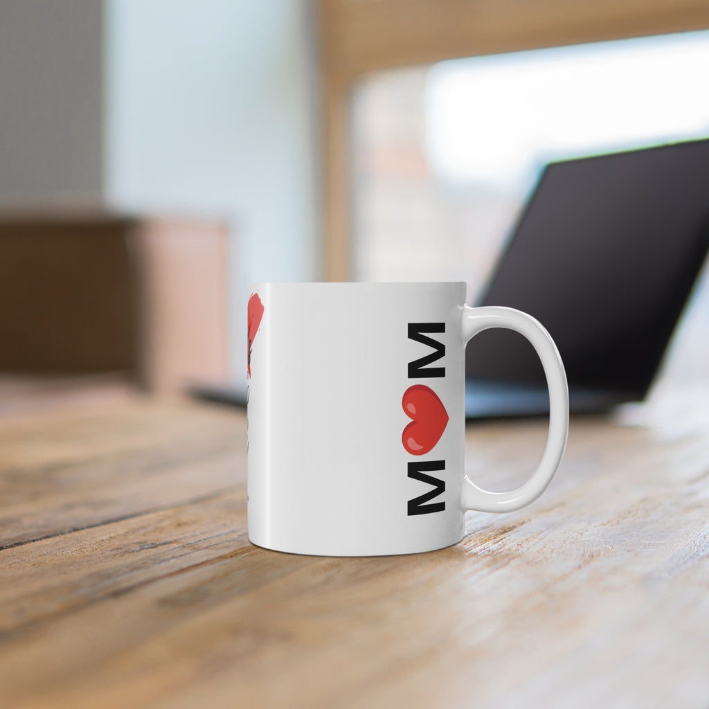 Mother’s Mom: 'Mom—Me And Just A Little Gang? — Mom' 11oz Coffee Mug